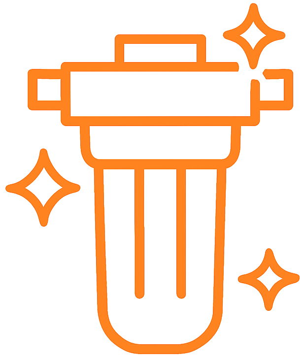 Icon of a clean water filter
